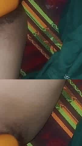 Desi Village Girl Try Things Inside Holes