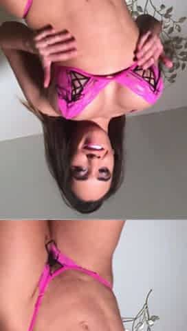 I masturbate with sexy lingerie while I suck like a slut,