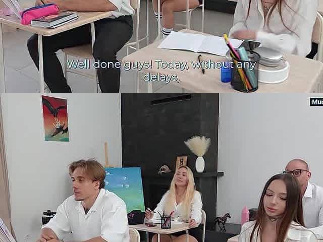 Hard Classroom Torture from Strict Teacher. FULL on MurkovskiHub com