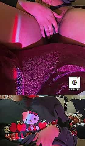 Soaked Bushy Vagina Play
