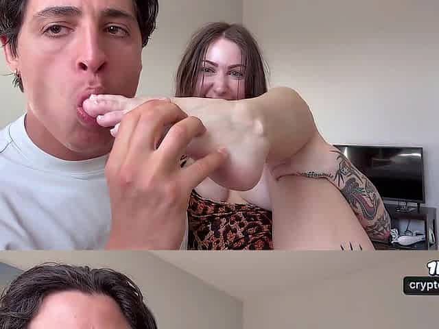 sexy cutie with a pink twat got a facial and a creampie
