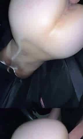 Lustful Hottie Needed a Ride and Drilled in Backseat and Bed