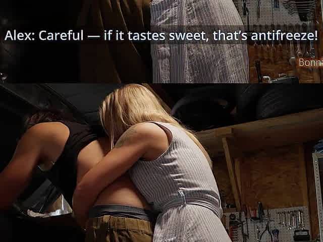 This babe Was Laughing and Teasing, Then We Had the Hottest Quickie in the Garage