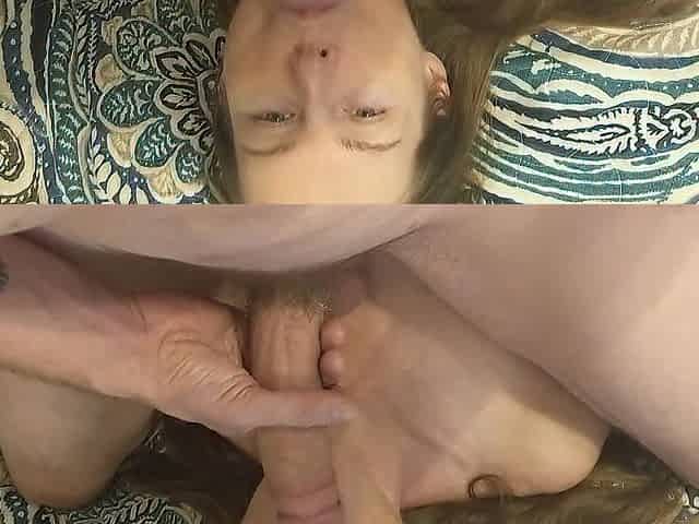 Lengthy fleshly ball licking until impure facial POV spunk flow
