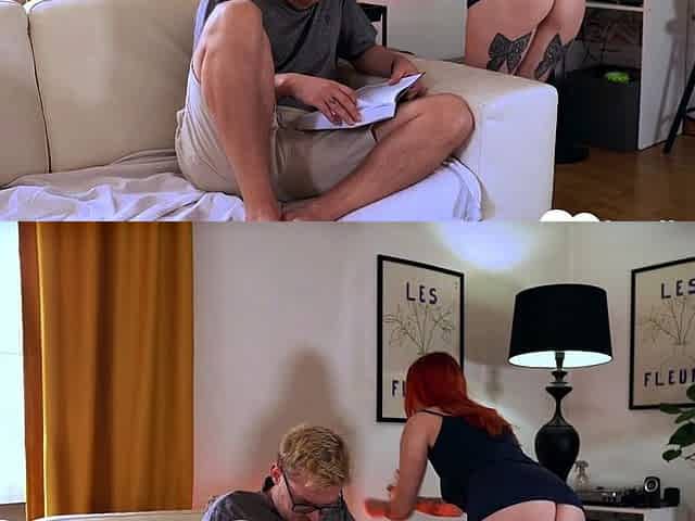 Fingering her pussy before insane cowgirl fucking