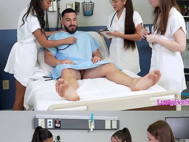 Foursome On The Clinic With Slutty Medics