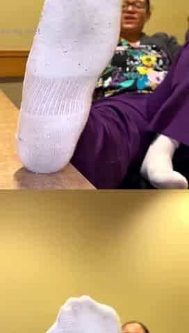 Hawt Blonde milf in foot Fetish tube scene