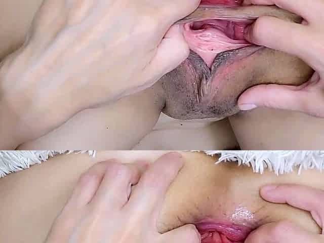 Double Penetration Solo on Webcam