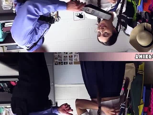 Cute Madison Caught And Fucked On Cctv