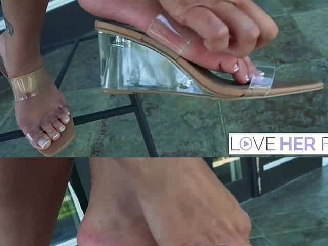 Feet Tease with Ari Parker