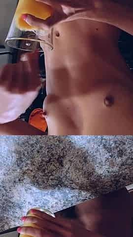 Amazing Amateur Blonde Naked Babe