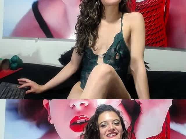 Amateur Busty Brunette Masturbating