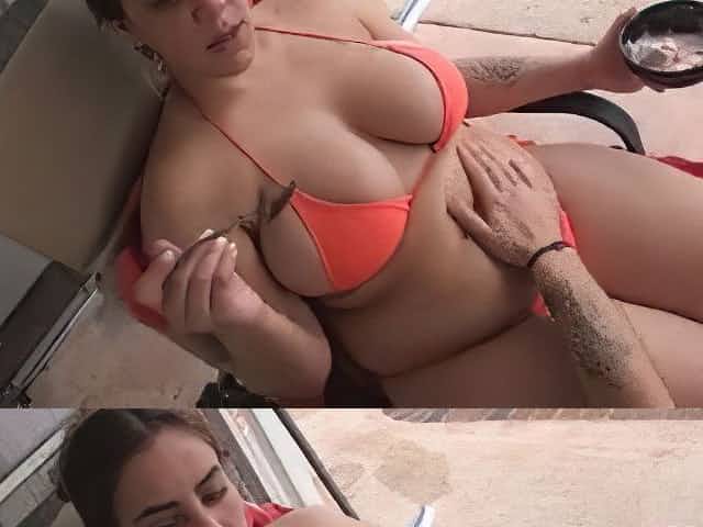 Katie adore les glaces