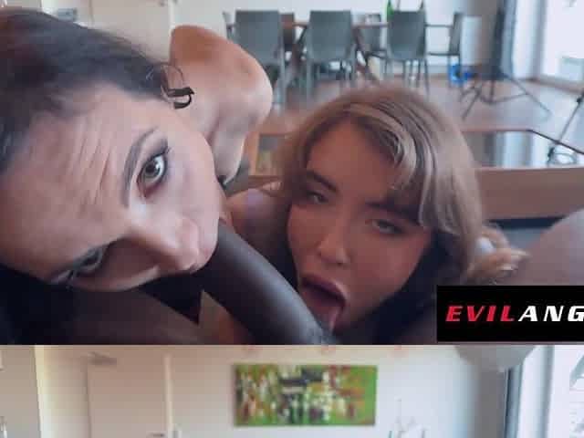HEARTLESS GIRL - Inked French Domme EDEN IVY Filled With Monster Dicks!