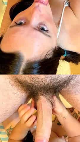 POV blowjob for a big cock from black thug