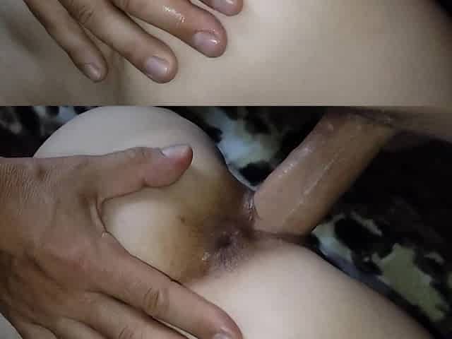 Cuckold Husband Allowed a 19 Year Old Teenager to Fuck His 40 Year Old Wife in the Ass for $500