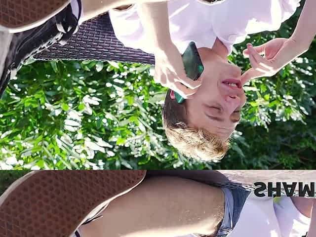 Rides Hard Dick In Reverse Cowgirl Position After Giving Head - Benjamin Zee And Eva May