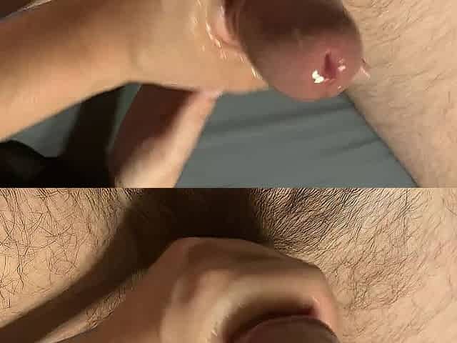 Coarse Ball Tugging Slapping and Twisting Ideal Tugjob Large Dong Ejaculation