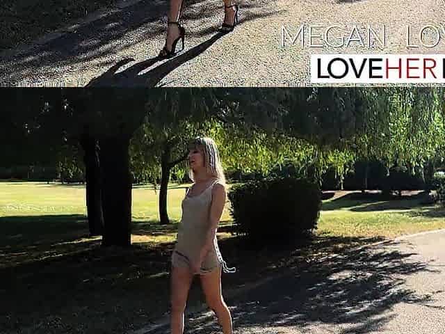 Beauty Blond Megan Love Worshipped And Banged At The Park