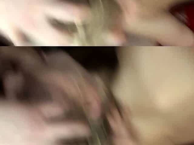 Amateur blonde teen sucks dick in hot pov blowjob sex tape