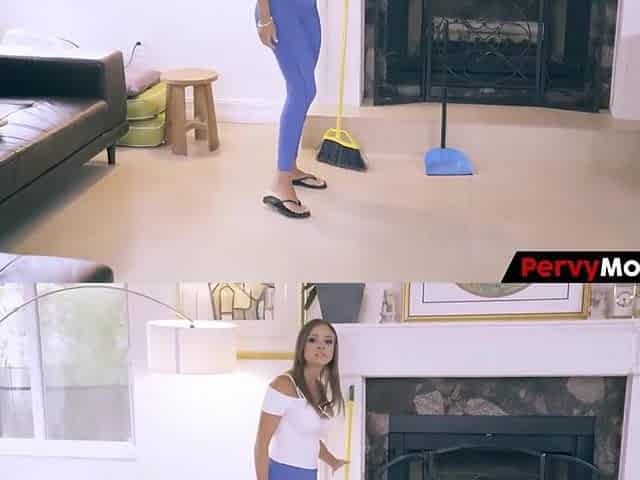 Large Butt Stepmother Worships her Vulgar Stepson