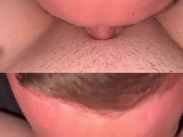 Close up POV consummate snatch eating