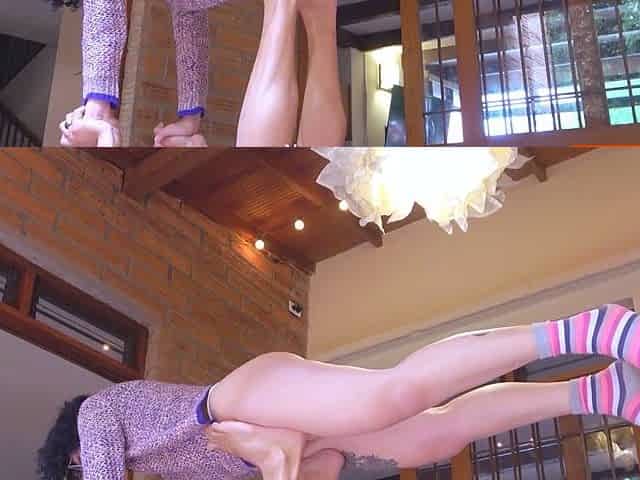 I helped my 18YO LATINA improve her flexibility