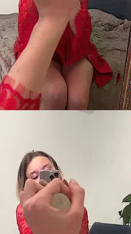 I couldn't pass by the mirror