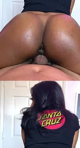 Hot Big Black Latina booty Black and Ebony