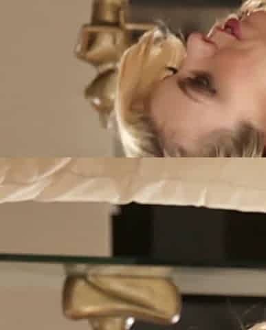 Beautiful girl gets her pussy licked by a sexy masseuse