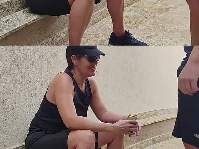 Tomboy lesbian tastes cock and takes it for the very first time