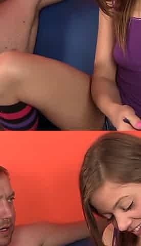 Ashlynn Leigh gets fucked hard by stepdaddy's huge cock