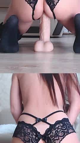 Huge Cock Enters My Tight Pussy