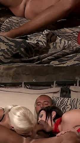 Ella Brawen and Ksara Are Italian Sluts Get Their Ass Fucked by Oversized Cocks and Want Their Mouths Busy
