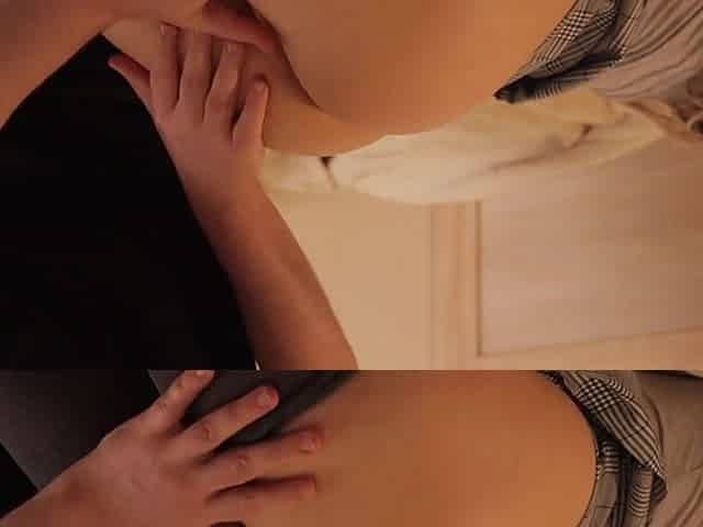 First anal! after anal training she got it deep in her ass prone bone