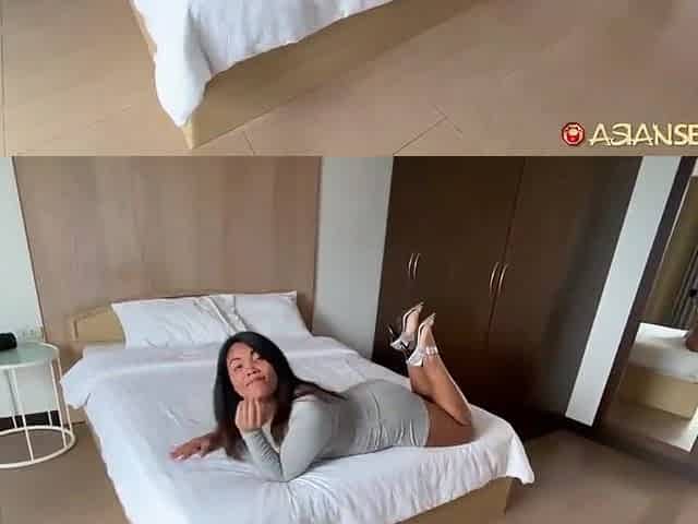 Large butt oriental beauty loves sex with froeigners