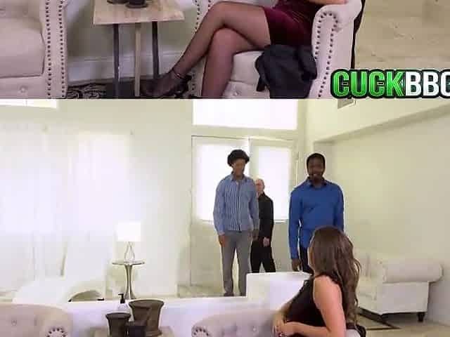 Cuck Invites Ebony Lads To Screw His Wife