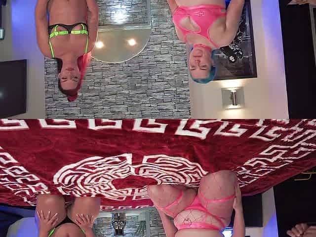 Cheri Pi and Amelia Behind the Scenes Team fuck
