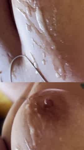 Busty Sexbomb Loves Cum on Her Huge Big Tits