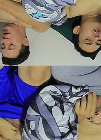 Orgy with Two Women with Huge Tits