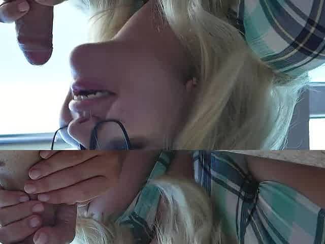 Picked up Hawt Russian Angel on Vacation for Unfathomable Mouth Penis Sucking