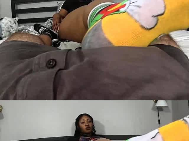 Sexy ass blonde rides big cock and swallows jizz