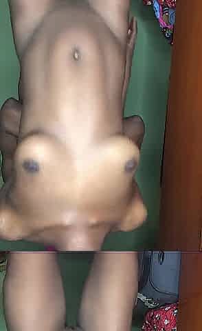 Sexy amateur bang standing up
