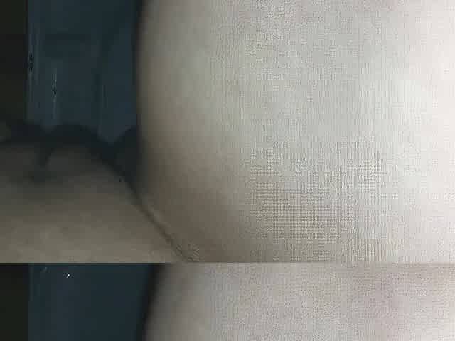 Pissing in the mall with cum in twat