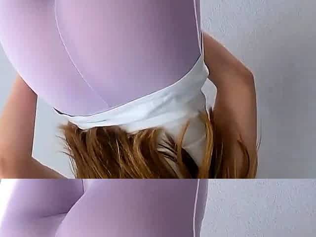 Yoga Mat Orgasm - Playing with My Pussy to Climax