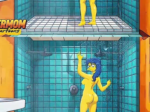Most good Porn Toons with Married Housewife Mrs. Simpson by CYBERMOM. Compilation. Sniff Pants, Gloryhole, cheating
