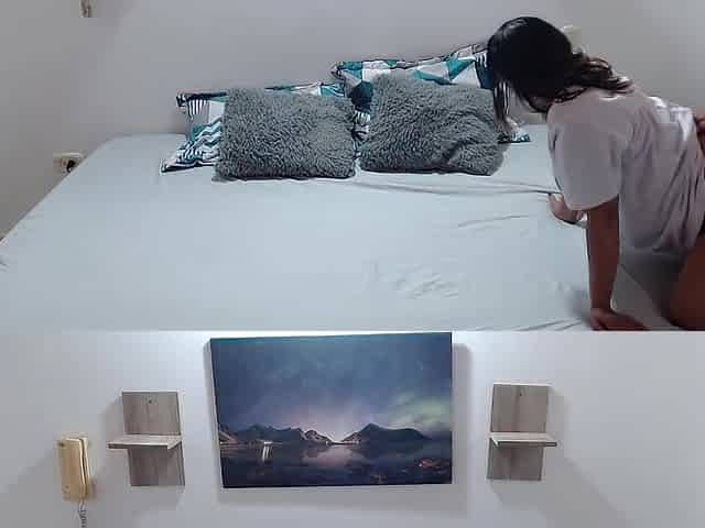 I screw my wife's cunt on all fours and fill it with milk