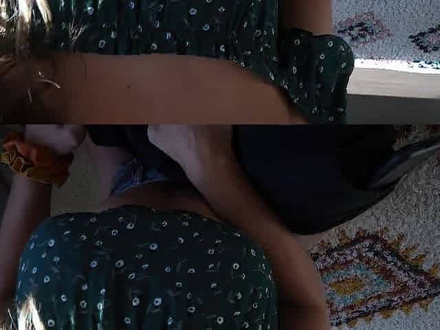 I Let My Landlord Creampie Me For Rent - Amateur Hottie NoFaceGirl