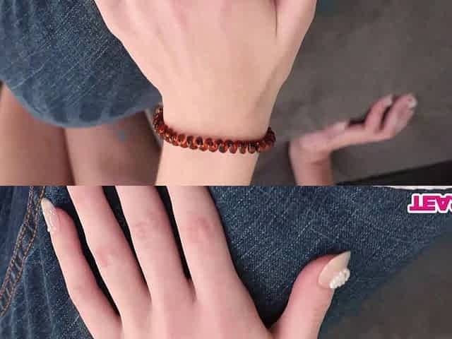 POV When I got a blowjob from Teen 18 Della Cate