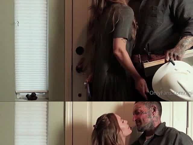 Aniston Make love The Handyman - Hard fuck